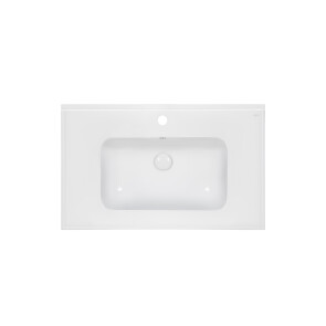 Раковина Qtap Albatross E49 800х490х200 White з донним клапаном QT01119080E49W №1