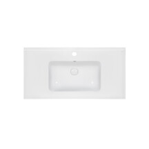 Раковина Qtap Albatross E49 1000х490х200 White з донним клапаном QT01119100E49W