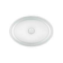 Раковина-чаша Qtap Kolibri 500x360x140 White з донним клапаном QT10113054W