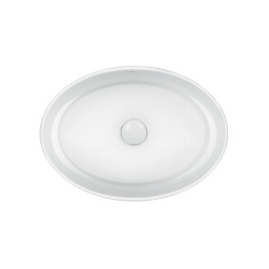 Раковина-чаша Qtap Kolibri 500x360x140 White з донним клапаном QT10113054W №1