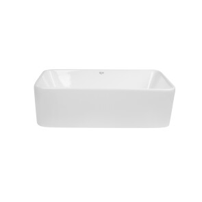 Раковина-чаша Qtap Tern 475х370х140 White з донним клапаном QT17112074W №3