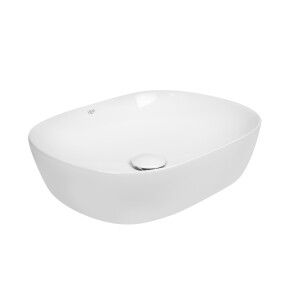 Раковина-чаша Qtap Aquarius 465x375x115 White з донним клапаном QT21112185W №4