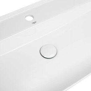 Раковина-чаша Qtap Scorpio 815х410х135 White з донным клапаном QT142203PW №5