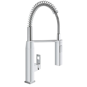 Змішувач для кухні з рефлекторним виливом Grohe Eurocube 31395000 №1