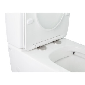 Унитаз-компакт Qtap Stork безободковый с сиденьем Soft-close QT15222179W №5