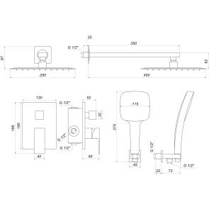 Душова система Globus Lux SMART GLM-205 №2