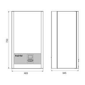 Котел газовий Airfel DigiFEL Premix 24 кВт №2