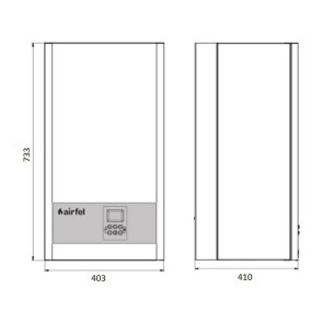 Котел газовий Airfel DigiFEL Premix 30 кВт №2