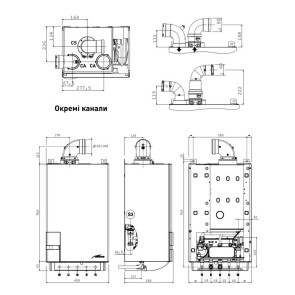 Котел газовий Sime Murelle HE 30 ErP 32 кВт двоконтурний №2