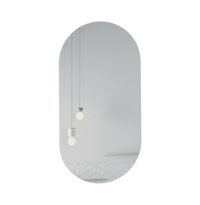 Зеркало Qtap Scorpio 500х900 с LED-выключателем QT14783001W №1