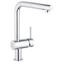 Змішувач для кухні з висувним виливом Grohe Minta 32168000