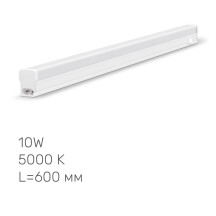 LED свiтильник лiнiйний Т5 TITANUM 10W 0,6М 5000K