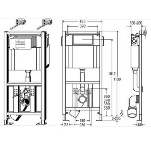 Модуль-бачок для унитаза Eco Plus Viega 660321 №3