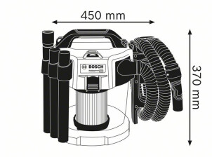 Акумуляторний пилосос Bosch GAS 18V-10 L Professional (06019C6300) №2