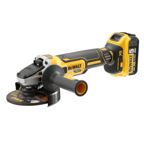 Шліфмашина кутова - болгарка акумуляторна DeWALT DCG405P2 №1