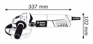 Угловая шлифмашина Bosch GWS 11-125 Professional №2