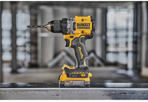 Дрель-шуруповерт аккумуляторная бесщёточная ударная DeWALT DCD800NT №4