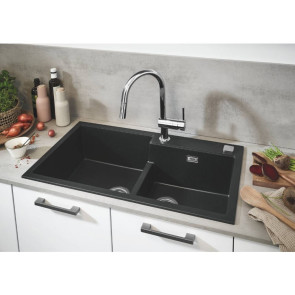 Змішувач для кухні з висувним виливом Grohe Minta 32321002 №6