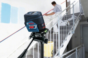 Лазерний нівелір Bosch Professional GCL 2-50 C + тримач RM2 (0601066G00) №3