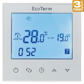 Терморегулятор EcoTerm SN White №1