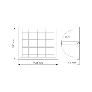 LED прожектор автономний VIDEX 500Lm 5000K №8