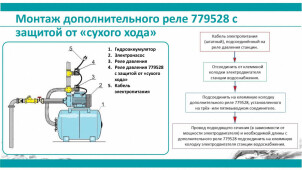 Реле сухого хода вспомогательное 0.9-0.1 бар (гайка) AQUATICA (779528) №6