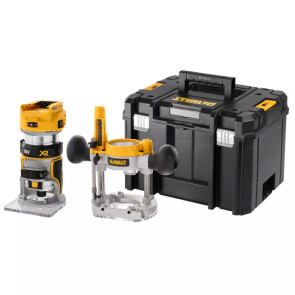 Фрезер акумуляторний безщітковий DeWALT DCW604NT №1