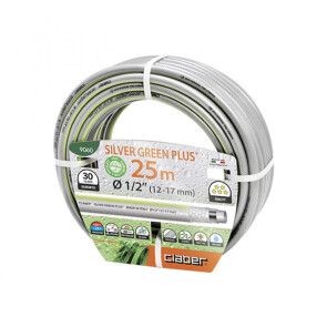 Шланг для полива Claber Silver Green Plus 9060, 25 м 1/2" серый №1