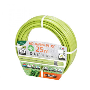 Шланг для полива Claber Aquaviva Plus 9004, 25 м 1/2" зеленый №1