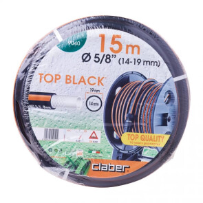 Шланг для полива Claber Top-Black 15 м 5/8" черный №1