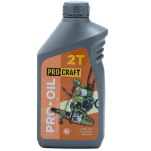 Бензопила PRO CRAFT GS-52T + Масло PROCRAFT 2T 1литр PRO + Масло для смазывания цепи PROCRAFT 1л.PRO №17