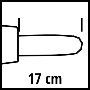 Насадка - пила ланцюгова до Einhell GE-НН 18/45 Li T - Solo №4