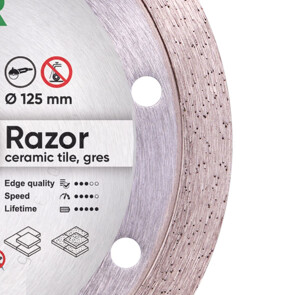 Круг алмазный отрезной 1A1R 125 Razor №2