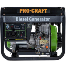 Генератор дизельний PROCRAFT DP55 + Олива PROCRAFT 4T 1литр