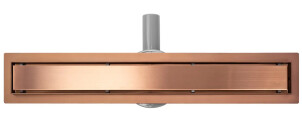 Трап для душу REA PURE NEO BRUSHED COPPER 70 см. №7