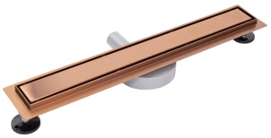 Трап для душу REA PURE NEO BRUSHED COPPER 70 см. №8