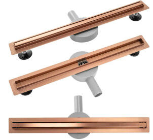 Трап для душа REA NEO SLIM PRO BRUSHED COPPER 70 см. №1