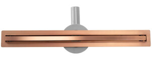 Трап для душа REA NEO SLIM PRO BRUSHED COPPER 70 см. №7