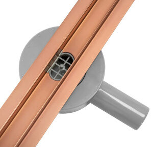 Трап для душа REA NEO SLIM PRO BRUSHED COPPER 80 см. №2