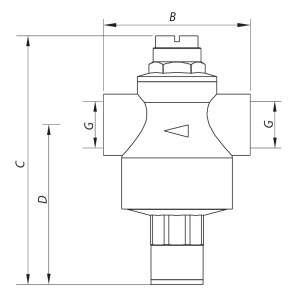 Редуктор тиску KOER KR.1251 1/2 "(KR2660) №3