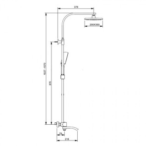 Душова система Gappo G2407-50 №2