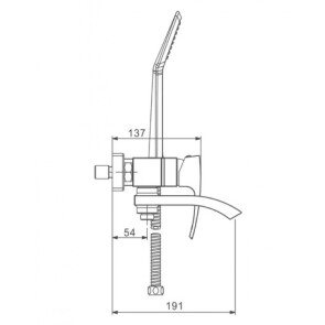 Смеситель для ванны GAPPO G3207-3 №3