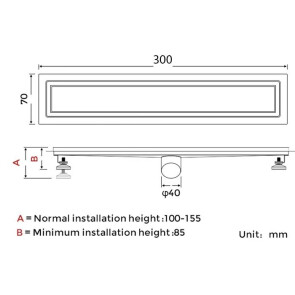 Трап для душа Gappo G83007-4 №2