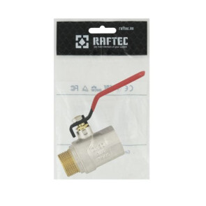 Кран кульовий Raftec RED PN40 ВЗ 3/4 ' CBH-021 №7