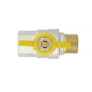 Кран кульовий Raftec YELLOW PN40 ВЗ 1/2 ' GRB11 №3