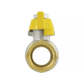 Кран кульовий Raftec YELLOW PN40 ВЗ 1/2 ' GRB11 №4