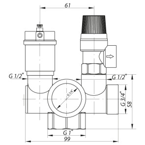 Група безпеки 1" KOER KR.104 (KR2842) №2