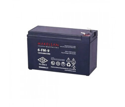 Акумуляторна батарея AGM MAKELSAN 6-FM-9, Black Case, 12V 9.0Ah ( 151 х 65 х 94 (100) ) Q5