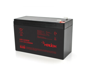 Акумуляторна батарея MERLION HR1226W, 12V 8Ah ( 151 х 65 х 94 (100) ) Black Q10/420 №1