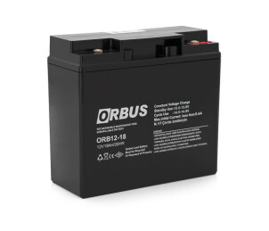 Аккумуляторная батарея ORBUS ORB1218 AGM 12V 18 Ah (180 x76x167) 5 kg Q4/192 №1